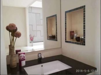 Di jual rumah bangunan baru .