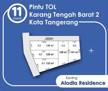 Promo Launching Tanah di Timur Mall Balekota, Tangerang