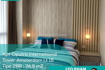 Apartement Ciputra International Tower Amsterdam Lt 15, 2br, Full Furnished