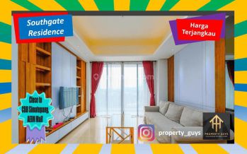 Termurah di Southgate Residence. Type 2 BR Luas 71