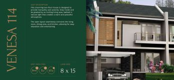 Perumahan Smart Home Technology di Cluster Lagoon Park Tipe Venesa