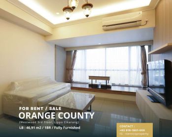 Disewakan Apartment 1BR-03th Floor Orange County Cikarang