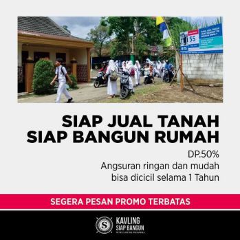 Kavling shm strategis depan smpn negeri pakisaji