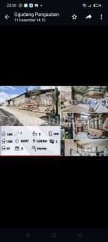 Dijual gudang bu!! hitung tanah
