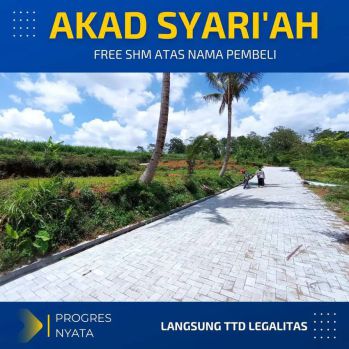 Progres berjalan tanah termurah di KEK Singosari