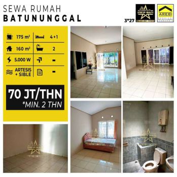 70 jt per tahun Disewa cepat rumah bagus di Kompleks Batununggal Indah