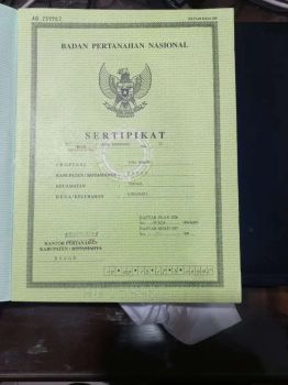 CITRA INDAH 298M, IMB, TANAH HUK.