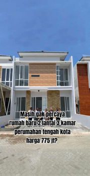 Rumah minimalis modern 2 lantai murah