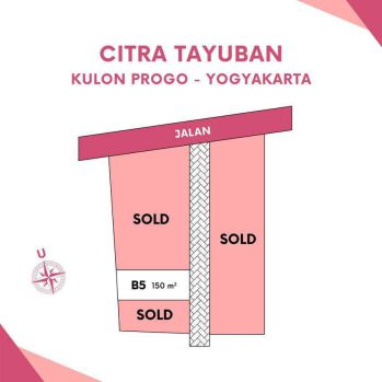 Sisa 1 Unit; Kavling Area Bandara YIA, SHM Valid Siap Balik Nama