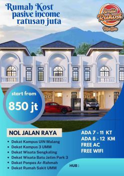 SMILE RUMAH KOST TERMURAH DI MALANG