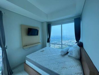 Sewa apartemen 3 kamar tidur di Puri Mansion full furnish murah