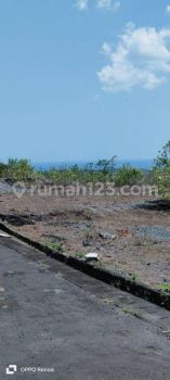Dijual tanah full view ocean di ungasan