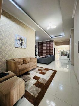 Rumah minimalis tengah kota dekat tol di bogor baru hadap utara