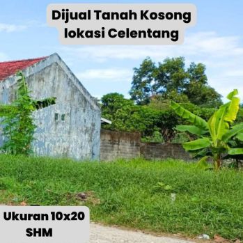 tanah ksosong Celentang Kalidoni