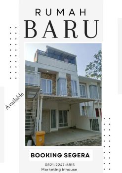 Dijual rumah murah di BSD, Serpong 2 lantai