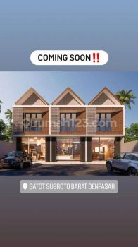 Ruko Baru Indent 2 Lantai Di Gatsu Barat