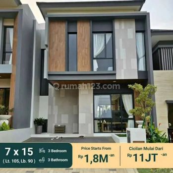 Rumah indah area perkotaan di citra city sentul