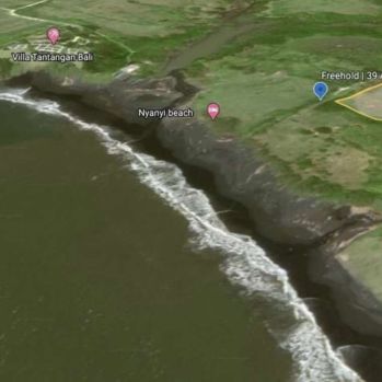 DI JUAL TANAH PANTAI NYANYI BALI SUPER BAGUS