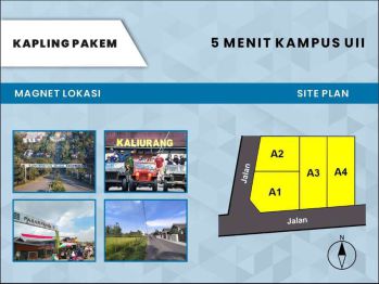 Tanah Utara Kampus UII Yogyakarta, Bisa Cicil 12x
