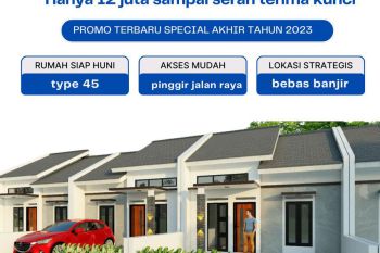 rumah murah bebas banjir, masa depan tenang