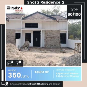 Rumah nol dp di polda baru