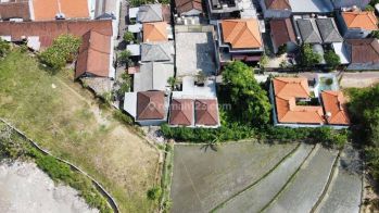 Dijual Tanah Siap Bangun View Sawah di Padonan Kuta Bali