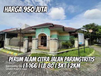 Turun Harga! Rumah Hook dalam perumahan di Jl. Parangtritis Km 7