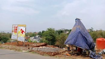 Kavling siap bangun pinggir jalan