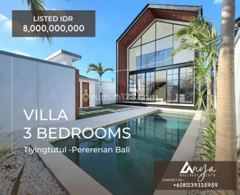 Listed At Idr 8 Billion As Freehold,this Stunning 3 Bedrooms Brand New Villa In