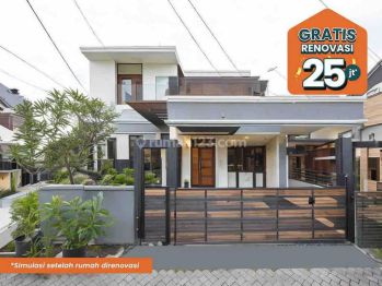 Rumah 2 Lantai Sudah Renovasi SHM Bogor