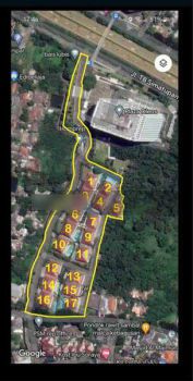 Dijual tanah berikut 17 rumah di TB Simatupang