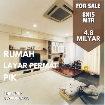 MURAH RUMAH LAYAR PERMAI PIK HADAP SELATAN MINIMALIS