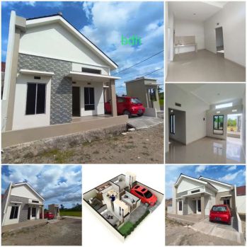Jual rumah baru lokasi baki Sukoharjo luas 67mtr harga 325jt nego