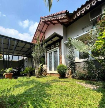 Rumah Mewah LT 334 Konsep Garden House di Tanah Baru Beji Depok Dekat Tol