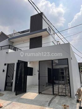 9x10 1.9m Hooked House Kavling Dki Meruya Design Milenial