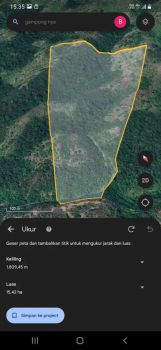 Sell Tanah: TANAH 15 HEKTAR