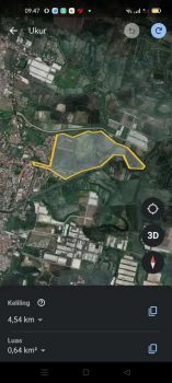 Di jual raya lingkar timur luas 50 ha