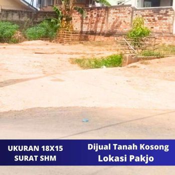 dijual tanah murah palembang lokasi pakjo siap bangun