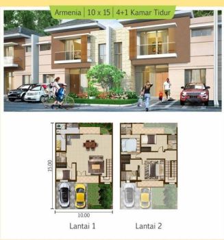 Dijual Rumah Baru Ukuran 10 X 15 Tampa Pik2 150m Pantai Indah Kapuk 2 Jarang Ada