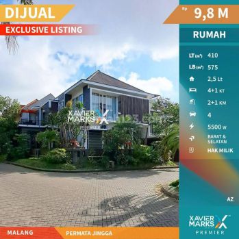 Rumah Cantik Bangunan Baru Perumahan Permata Jingga Lowokwaru bp1080