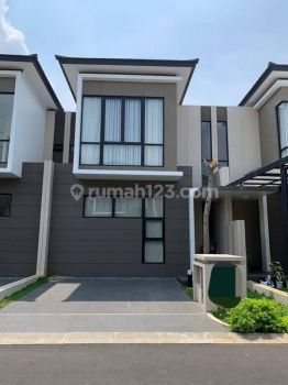 Rumah 2 Lantai Full Furnished di Cluster Matana Asya Jgc Jakarta Timur Lebar Ada