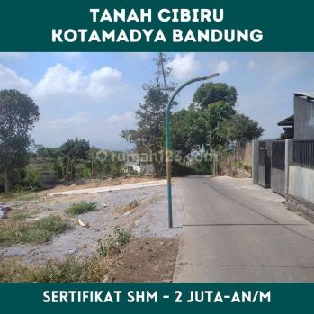 Tanah Kota Bandung Dekat Wisata Lembah Tangga 100 Sertifikat SHM
