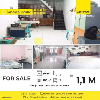 Rumah siap huni jombang Bintaro