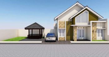 Promo Rumah villa dg luas tanah 350m2 didepan wisata BUKEN bs TT Mobil
