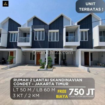 S633.hunian 2 Lantai Terbaik Strategis Dkt Jln Raya Condet Jaktim