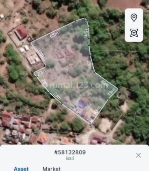 Disewakan tanah 90 are dekat jalan raya nusa dua selatan