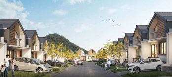 Dijual Rumah dekat AEON Sentul City - Spring Valley Tipe A 5.5x12