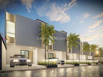 Dijual Rumah Modern Tropical 3 Lantai Condet Kramat Jati Jakarta Timur
