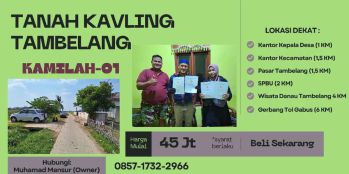 TANAH KAVLING TAMBELANG