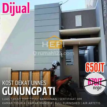 Dijual Murah Ruang usaha Rumah Kost Bagus Dekat Unnes Gunungpati